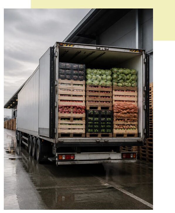 Перевозка плодоовощной продукции в Геленджик по цене от 5197 р. | Агросервис-Глн