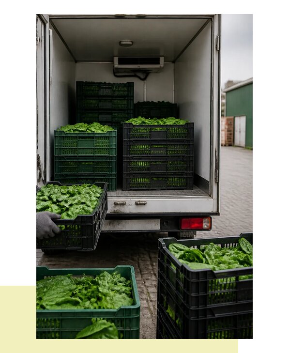 Перевозка шпината в Геленджик с сохранением свежести продукции